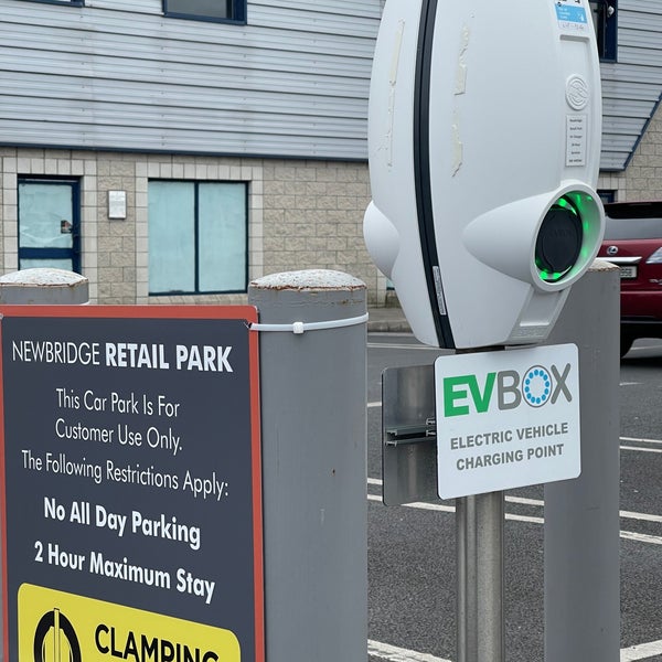 EVBOX EV Charging Station Newbridge, Co Kildare