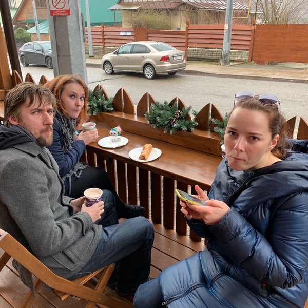 Снимок сделан в Кафе-булочная &quot;Булки в горах&quot; пользователем Andrey C. 3/15/2019