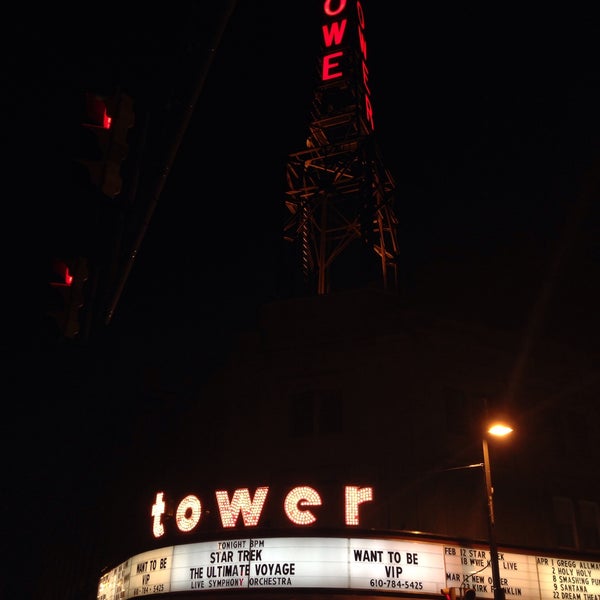 Photo taken at Tower Theater by Marisa M. on 2/13/2016