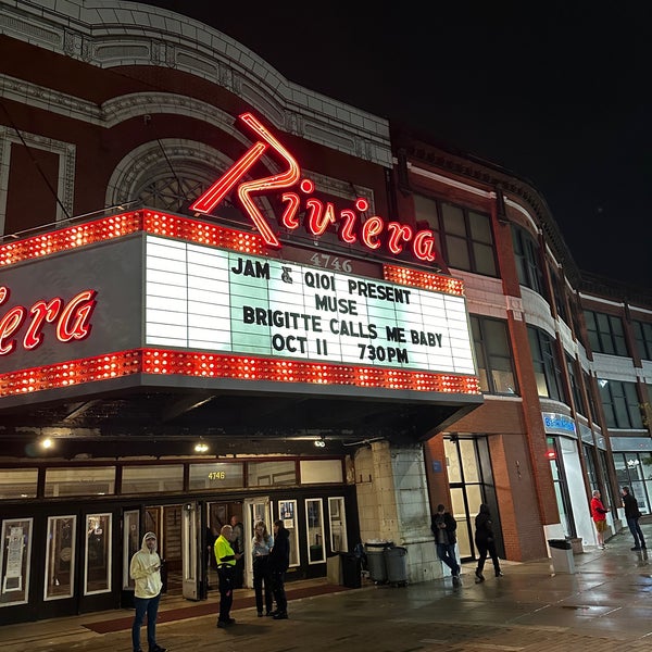 Photo taken at Riviera Theatre by David J. on 10/12/2022