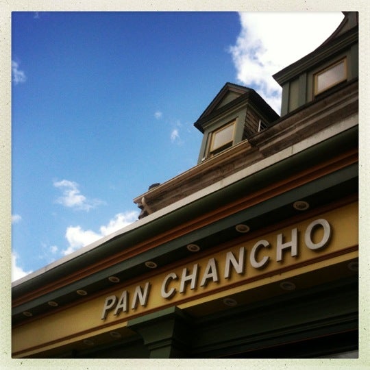 Photo taken at Pan Chancho Bakery &amp; Cafe by Perlorian B. on 9/19/2012
