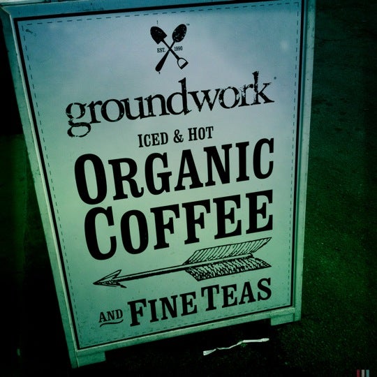 Photo taken at Groundwork Coffee by Perlorian B. on 12/9/2012
