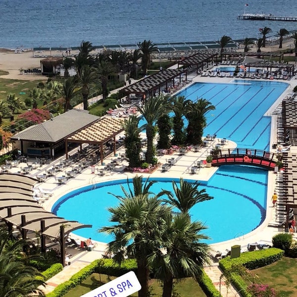 Photo taken at Venosa Beach-Resort &amp; Spa by Buket İ. on 6/12/2020