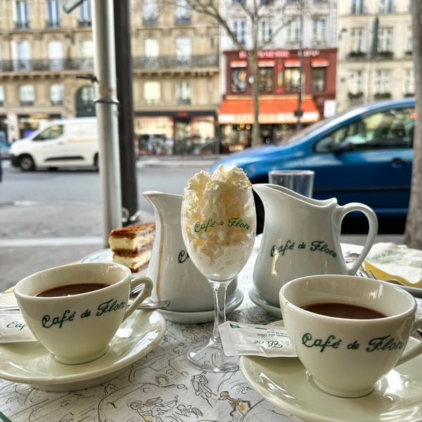 Photo taken at Café de Flore by . on 2/23/2024