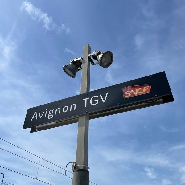 Photo taken at Avignon TGV Railway Station by Artem A. on 9/1/2022
