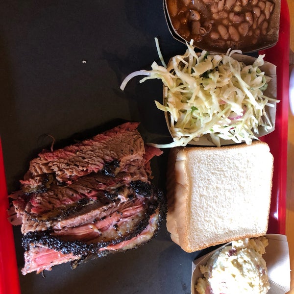 Photo taken at Stanley&#39;s Famous Pit Barbecue by Terri R. on 7/13/2019