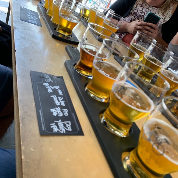 Photo taken at Bike Dog Brewing Co. by tony r. on 10/19/2019