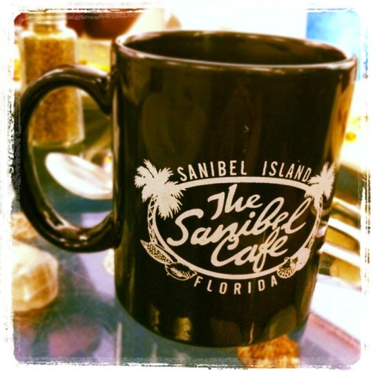 Photo taken at The Sanibel Café by Meaghan D. on 1/12/2012