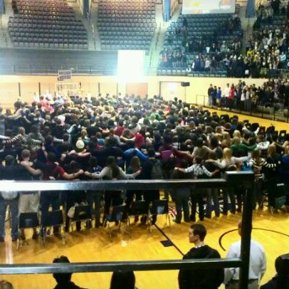 Foto tomada en Moody Coliseum  por Brittany B. el 1/19/2012