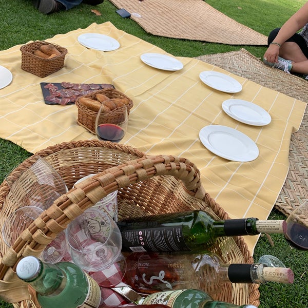 Simplemente espectacular!!para pasar un día comiendo rico y con buen vino, organiza pícnic, en mesa consumo libre y en el pasto con mantel 1200, incluye botella y tabla de quesos y carnes frías (mini)
