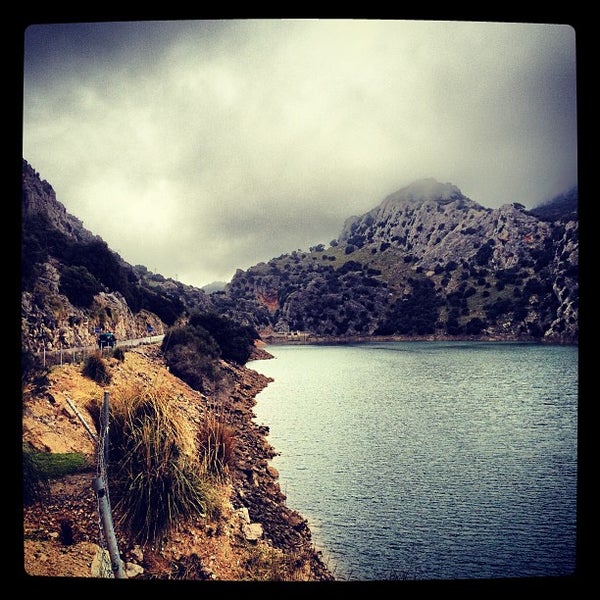 Photo taken at Embalse Gorg Blau by Michael A. on 12/26/2012