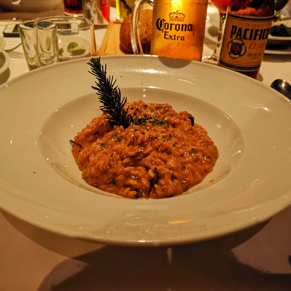El risotto está buenísimo y el servicio igual de bien que en todos los restaurantes del grupo pasta