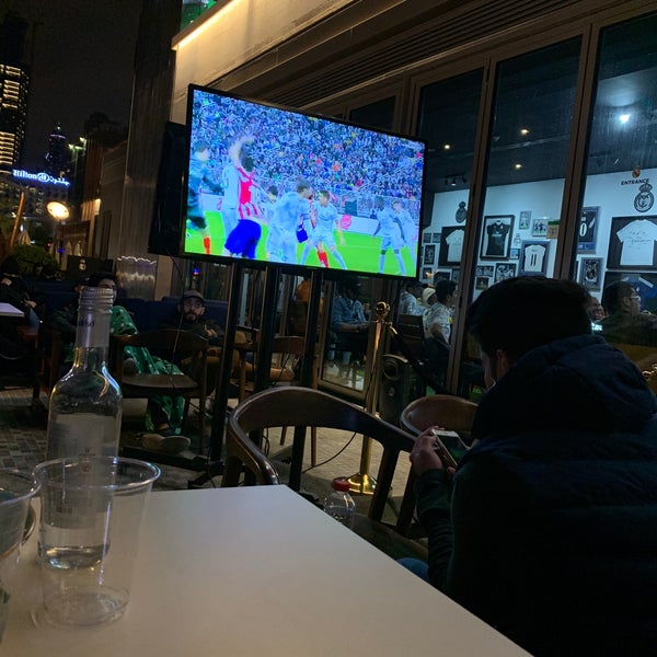 Photo taken at Real Madrid Cafe by . on 1/12/2020