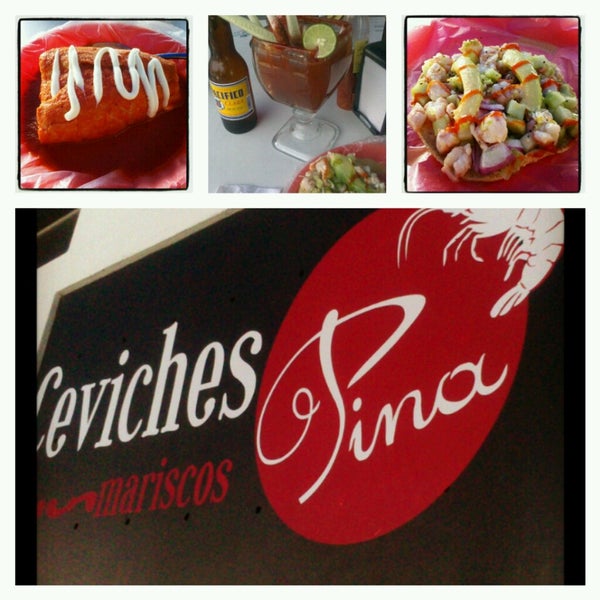 7/27/2013にNessita V.がCeviches Mariscos Pinaで撮った写真