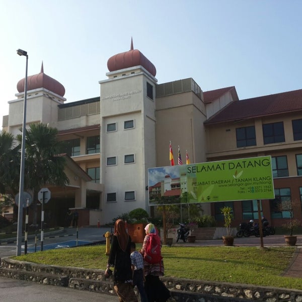 Tanah daerah klang pejabat Selangor Bar