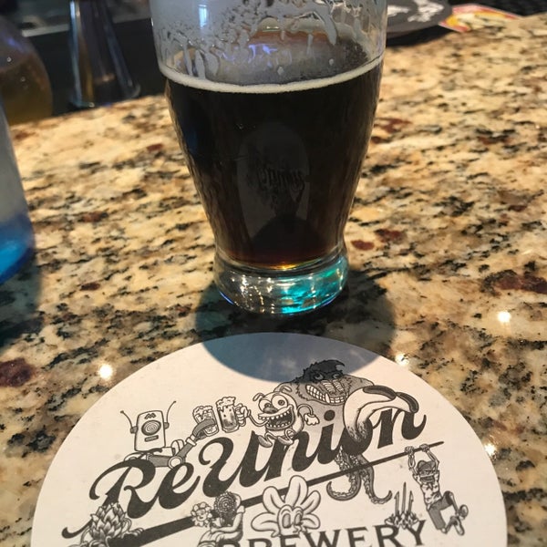 Photo taken at ReUnion Brewery by Drew M. on 10/22/2019