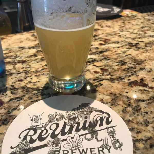 Photo taken at ReUnion Brewery by Drew M. on 10/22/2019