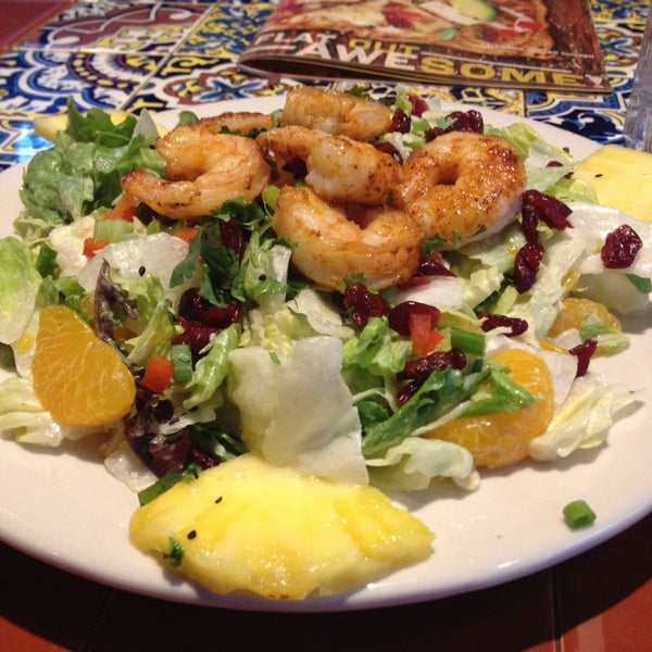 Caribbean Salad with Shrimps... Amazing!