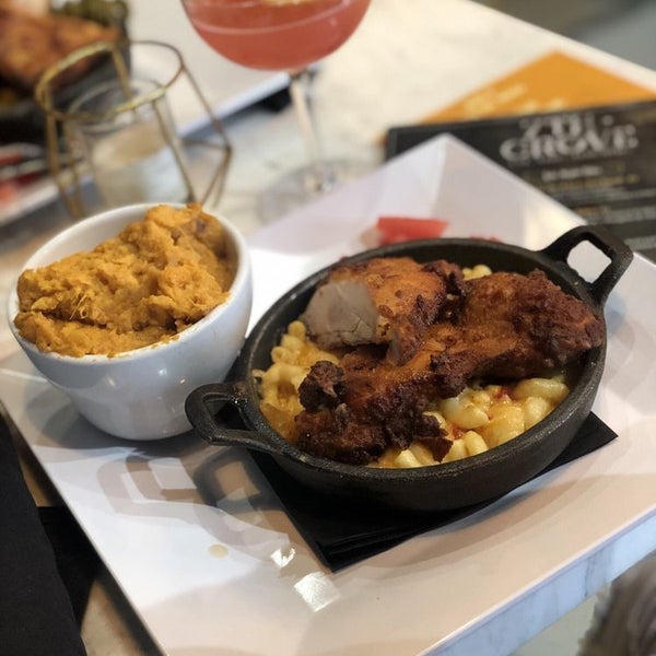 Feed your soul with the skillet mac & cheese #LifeChanging!  Aesthetically this place is beautiful & located in Ybor city! Remember on Saturdays we brunch so head in for a Mimosa and some menu faves.