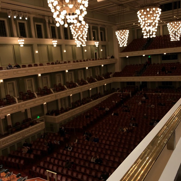 2/21/2020 tarihinde Maggoo K.ziyaretçi tarafından Schermerhorn Symphony Center'de çekilen fotoğraf