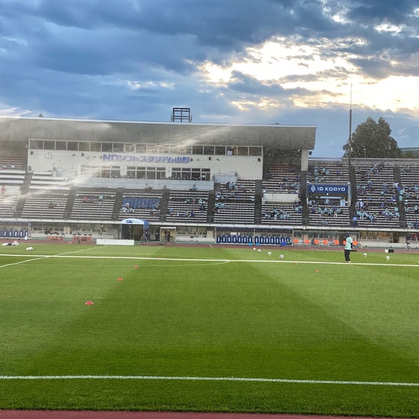 Photos At Ndソフトスタジアム山形 メインスタンド Soccer Stadium In 天童市