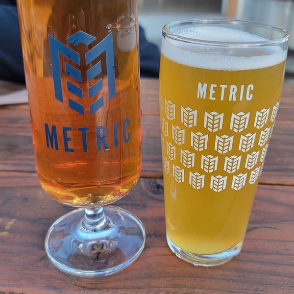 Photo taken at Metric Brewing by Theran M. on 6/23/2022