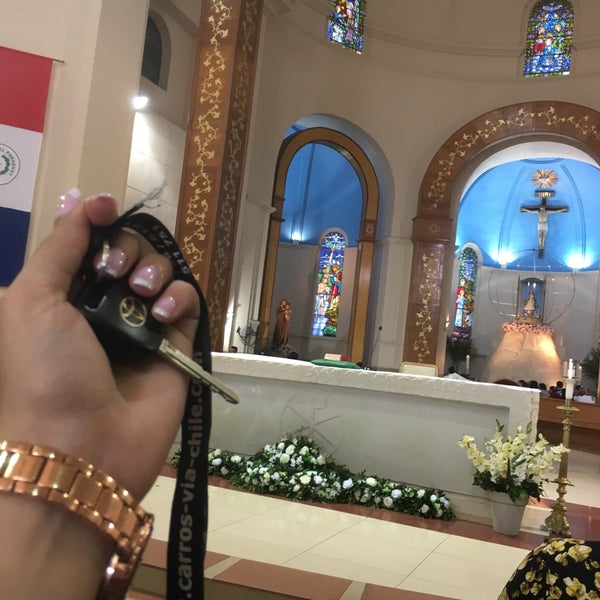 Снимок сделан в Basílica de la Virgen de Caacupé пользователем Samantha Di F. 2/4/2018