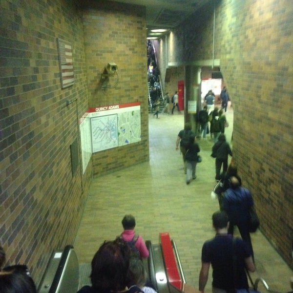 MBTA Quincy Adams Station Metro Station in South Quincy