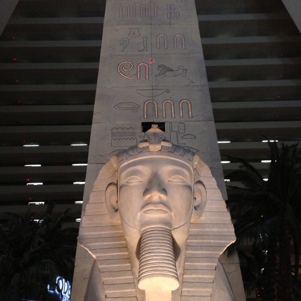 Photo taken at Luxor Hotel &amp; Casino by Brenda T. on 5/12/2013