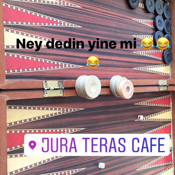 5/10/2017 tarihinde Başak A.ziyaretçi tarafından Jura Teras Cafe &amp; Restaurant Bar'de çekilen fotoğraf