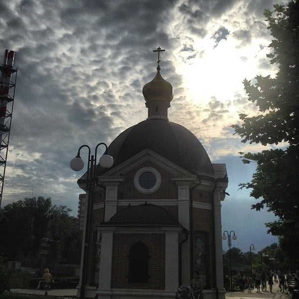 Храм часовня Александра Невского Нурек