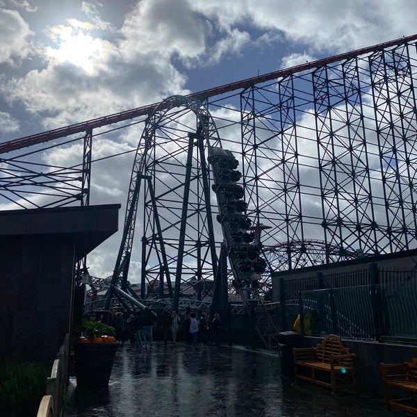 Photo taken at Blackpool Pleasure Beach by Mohammed. on 10/1/2022