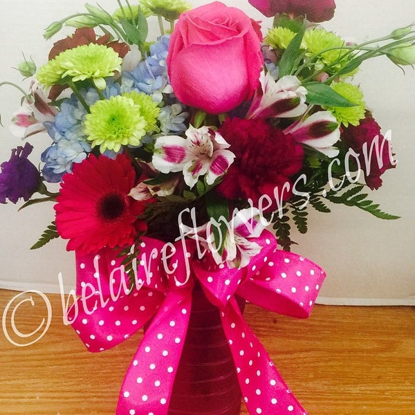 Photo taken at Bel Aire Flower Shop by Bel Aire Flowers W. on 5/11/2015