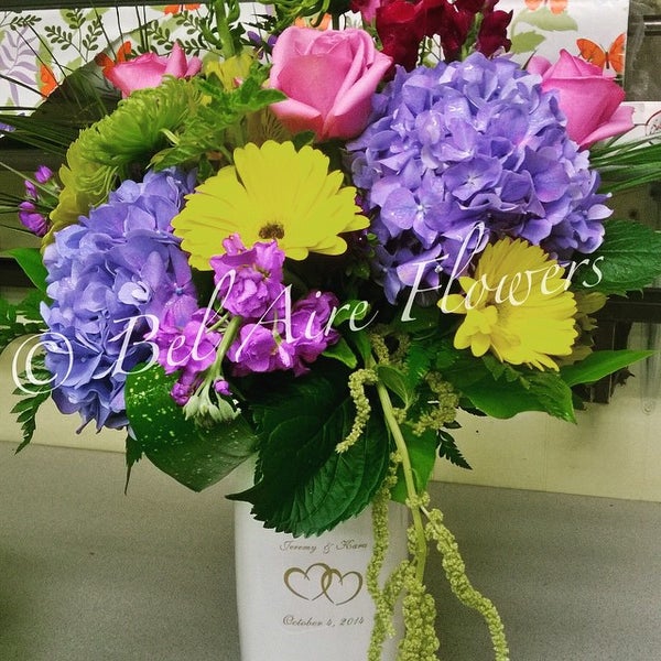 Photo taken at Bel Aire Flower Shop by Bel Aire Flowers W. on 5/12/2015