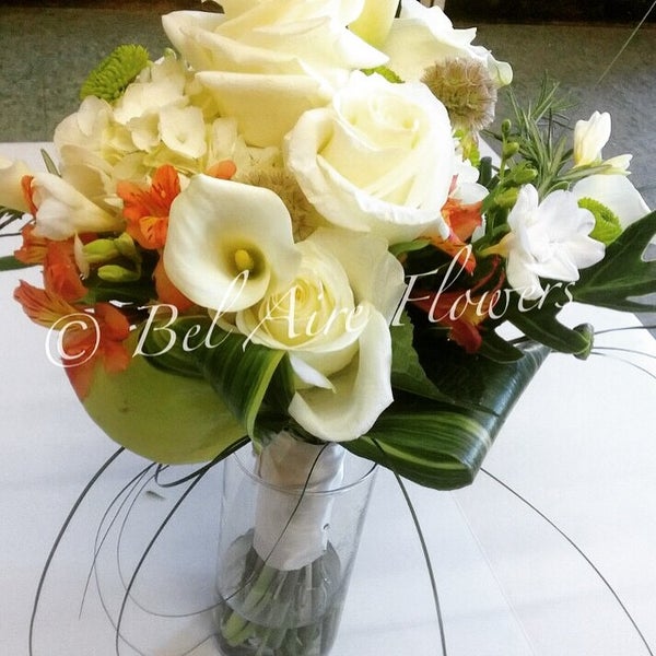 Photo taken at Bel Aire Flower Shop by Bel Aire Flowers W. on 4/11/2015