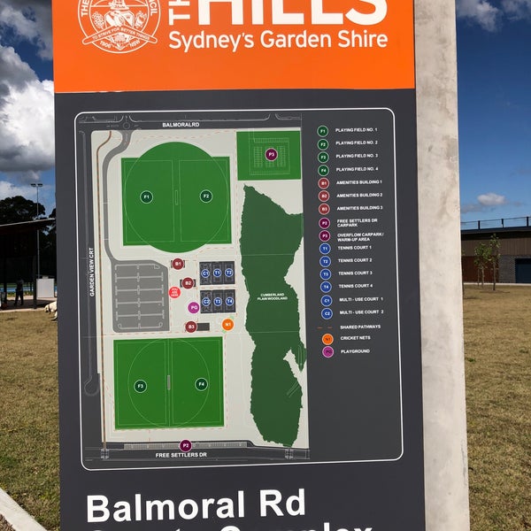 Balmoral Road Sports Complex Field in Kellyville
