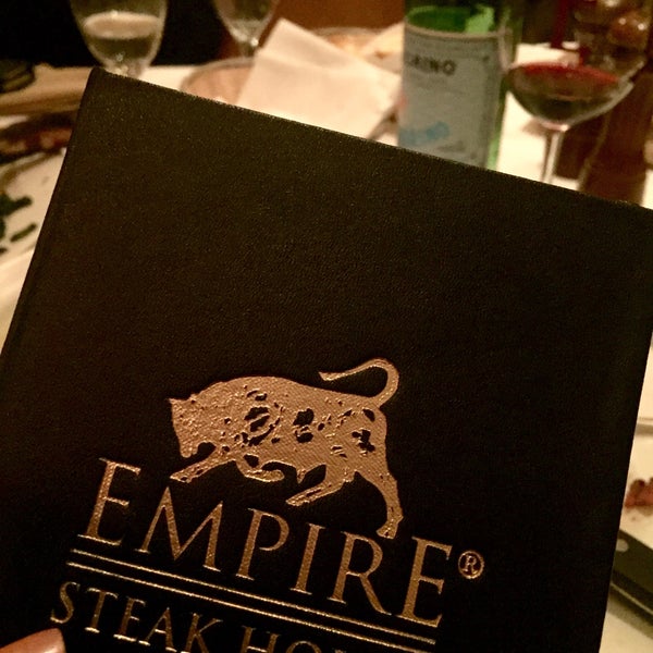 Photo taken at Empire Steak House by MI S. on 3/23/2016