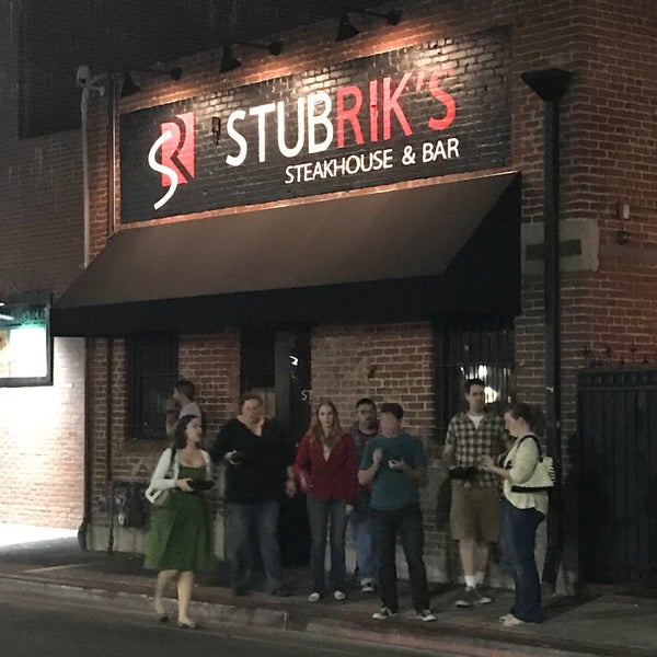 Photo taken at Stubrik&#39;s Steakhouse by Karen L. on 11/14/2016