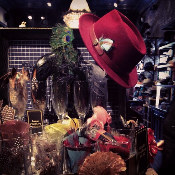 Photo taken at Goorin Bros. Hat Shop - Williamsburg by Massimo R. on 11/28/2014