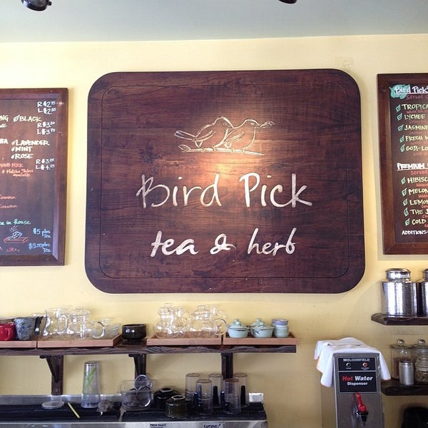 Photo taken at Bird Pick Tea &amp; Herb by Cassidy B. on 3/18/2014
