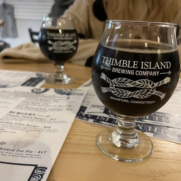Photo taken at Thimble Island Brewing Company by Karen P. on 1/7/2023