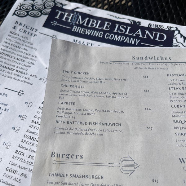 รูปภาพถ่ายที่ Thimble Island Brewing Company โดย Karen P. เมื่อ 5/7/2023