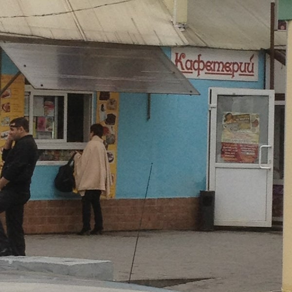 Кафе пончик на ножах после проекта