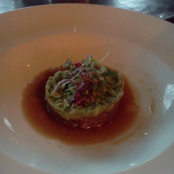 You have to try the tuna tartar!