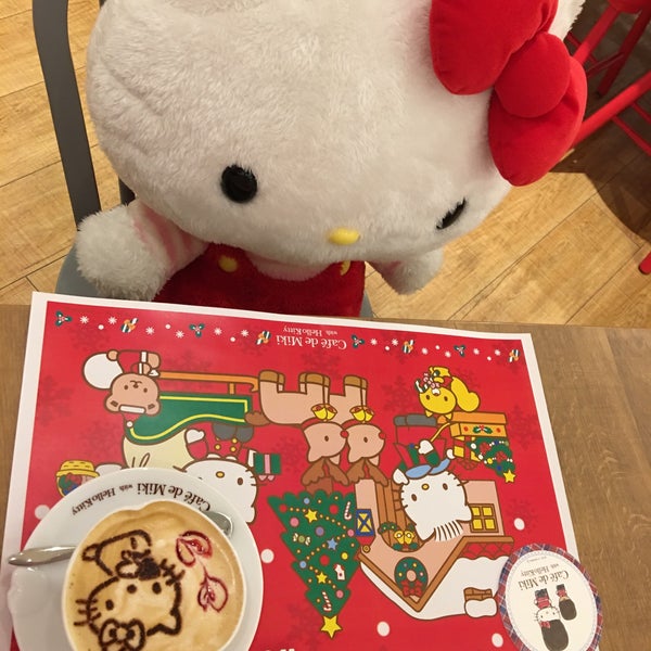 Photos At Cafe De Miki With Hello Kitty Now Closed Cafe In 江東区