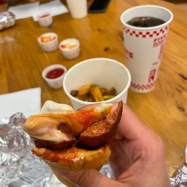 Photo taken at Five Guys by M on 7/4/2022