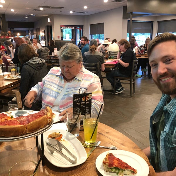 Photo taken at Giordano&#39;s by Laura A. on 6/23/2019