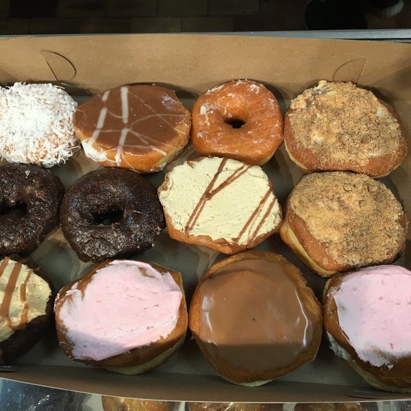Photo taken at Sweetwater&#39;s Donut Mill by Laura A. on 3/12/2017