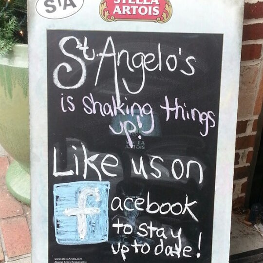 Photo taken at St. Angelo&#39;s Pizza by David L. on 2/5/2013