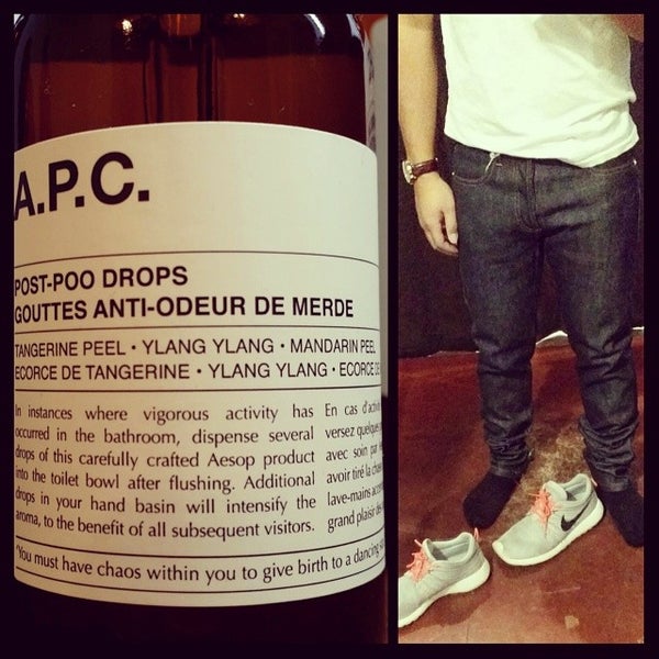 Photo taken at A.P.C. by Yves D. on 12/29/2013